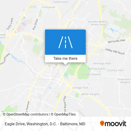 Eagle Drive map