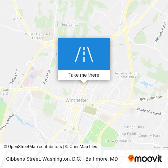 Gibbens Street map