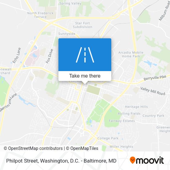 Philpot Street map
