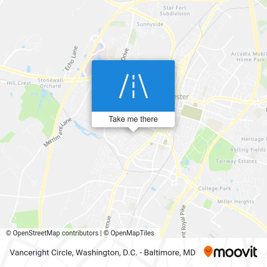 Vanceright Circle map