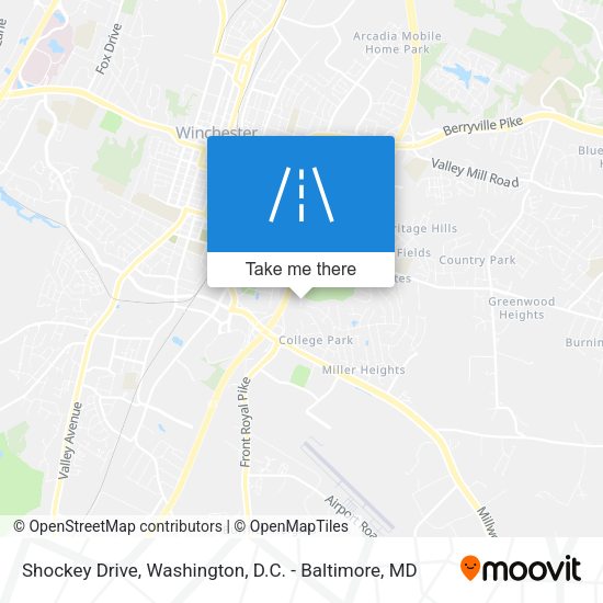 Shockey Drive map