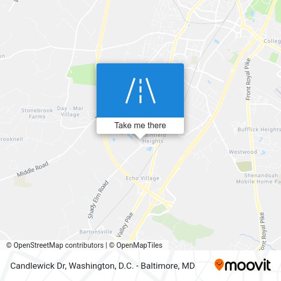 Mapa de Candlewick Dr