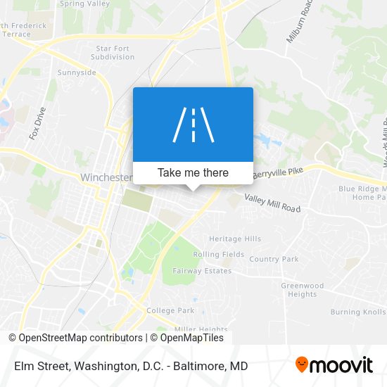Elm Street map