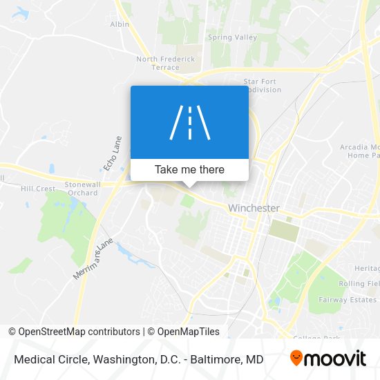 Mapa de Medical Circle
