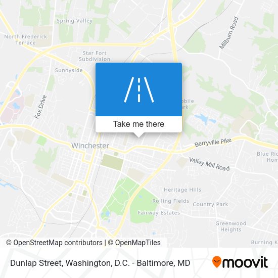 Dunlap Street map