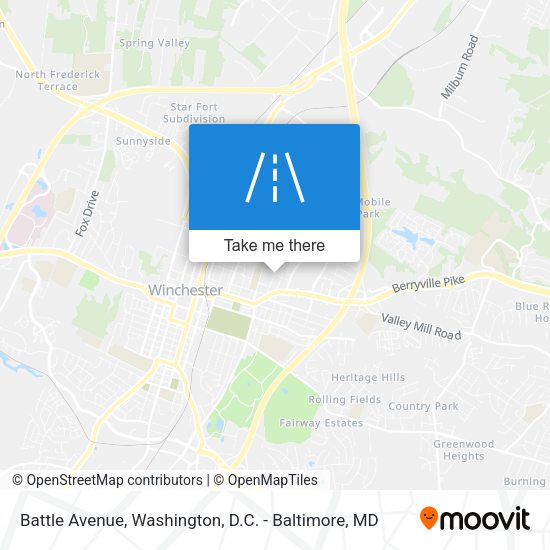 Mapa de Battle Avenue