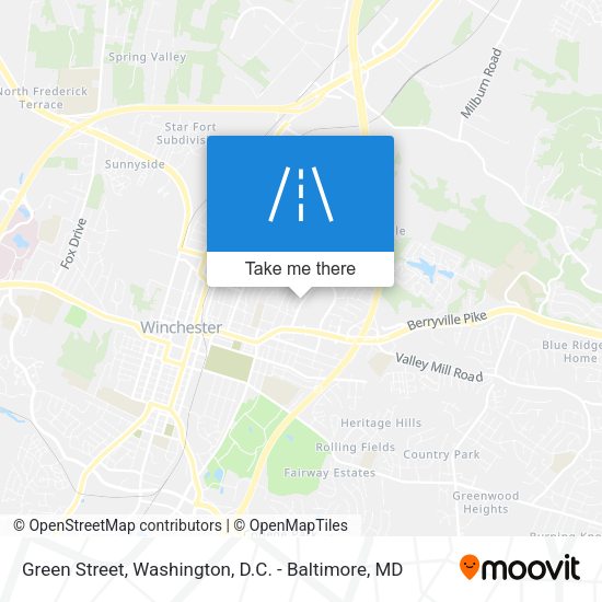 Green Street map