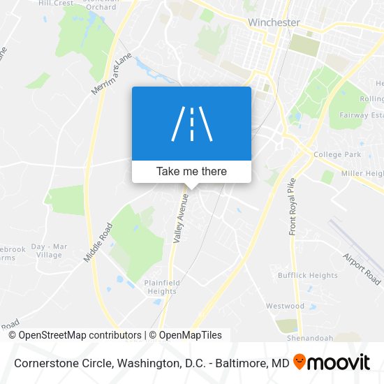 Mapa de Cornerstone Circle