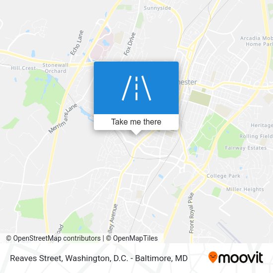 Reaves Street map
