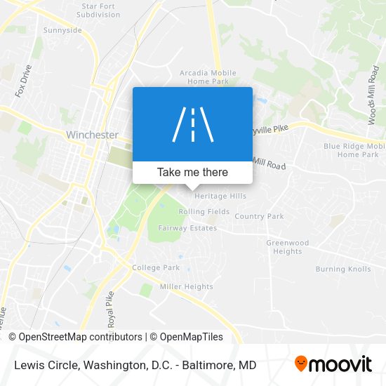 Lewis Circle map