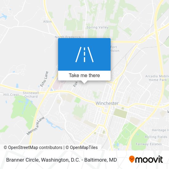Branner Circle map
