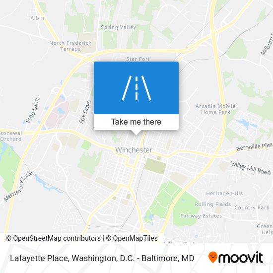 Mapa de Lafayette Place