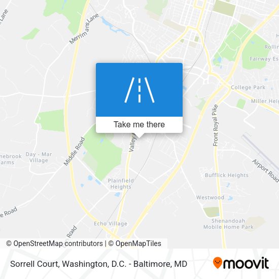 Sorrell Court map
