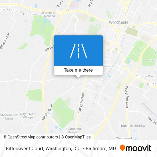 Bittersweet Court map