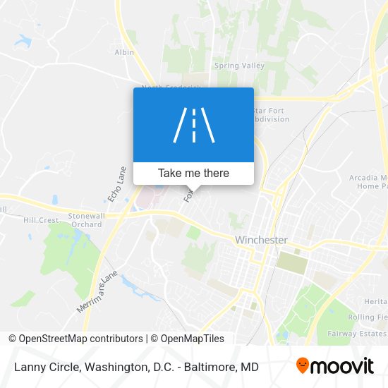 Lanny Circle map