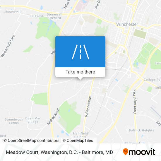 Meadow Court map