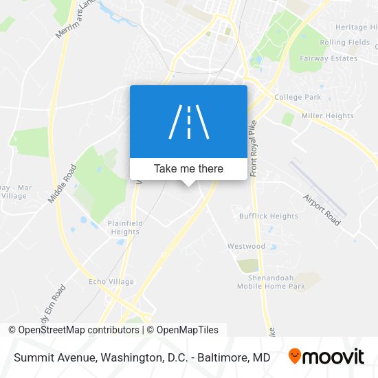 Summit Avenue map