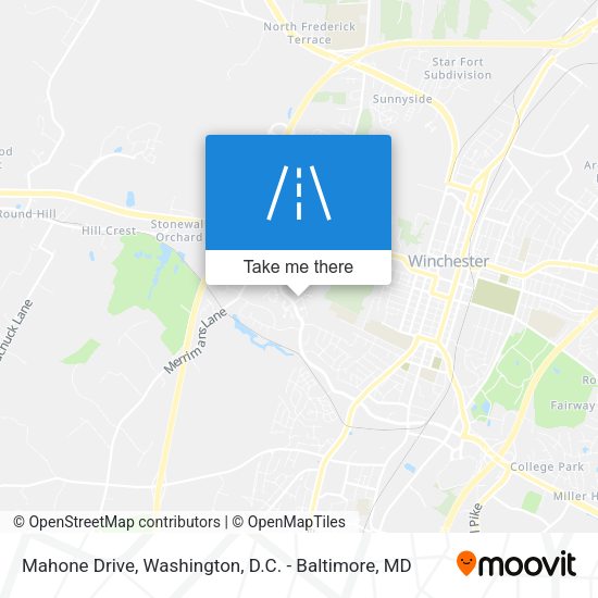Mahone Drive map