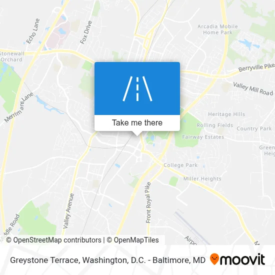 Greystone Terrace map