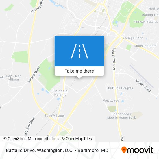 Mapa de Battaile Drive