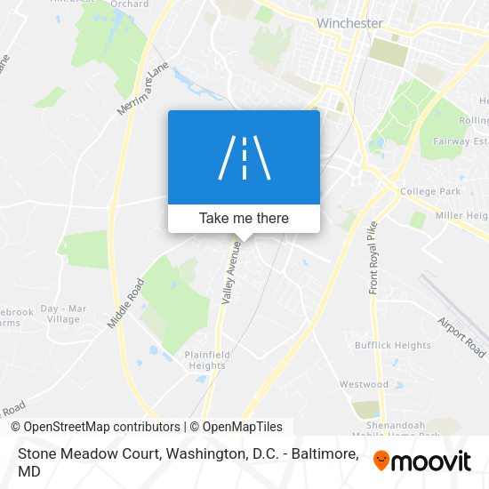 Stone Meadow Court map