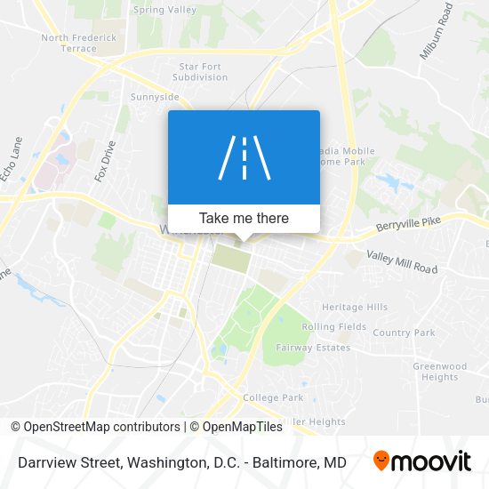 Darrview Street map