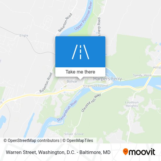 Warren Street map