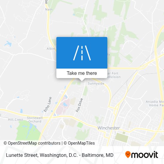 Mapa de Lunette Street