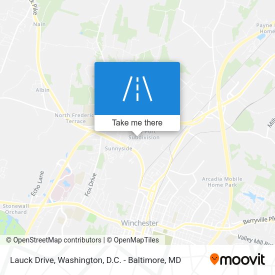 Mapa de Lauck Drive