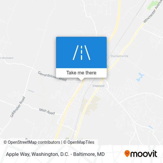 Mapa de Apple Way