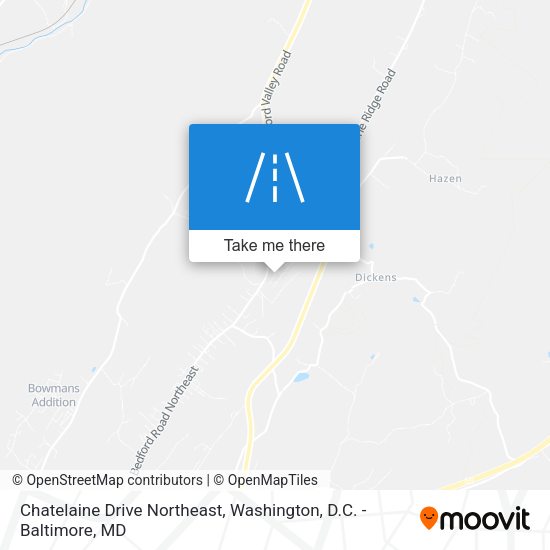 Mapa de Chatelaine Drive Northeast