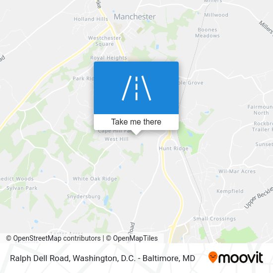 Mapa de Ralph Dell Road