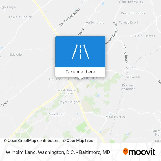 Wilhelm Lane map