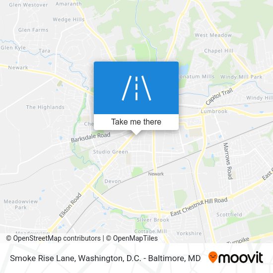 Mapa de Smoke Rise Lane