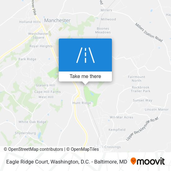 Eagle Ridge Court map
