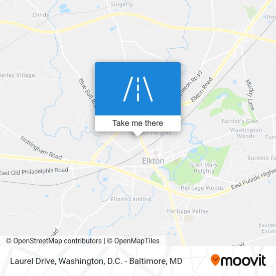 Laurel Drive map