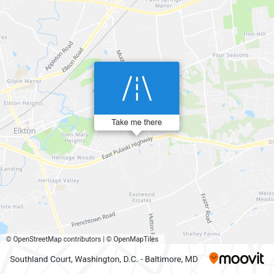 Southland Court map