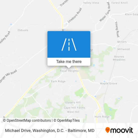 Michael Drive map