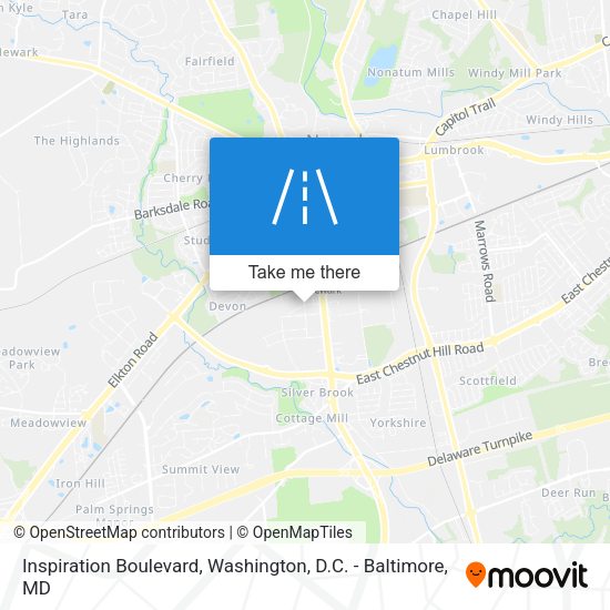 Inspiration Boulevard map