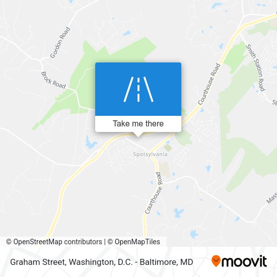 Mapa de Graham Street