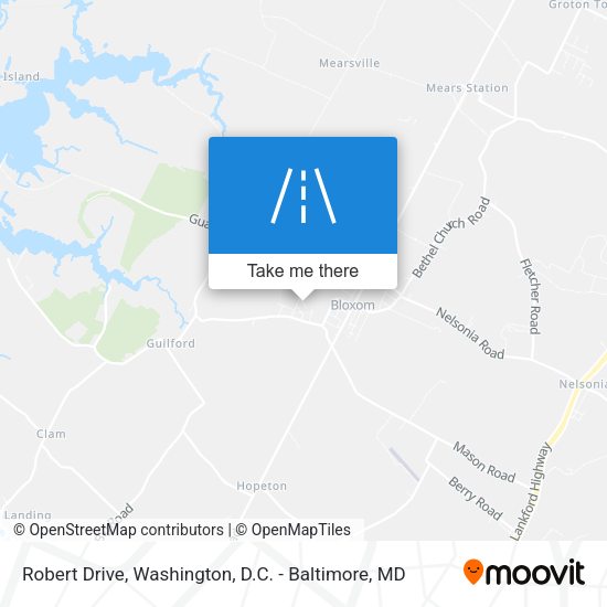 Robert Drive map