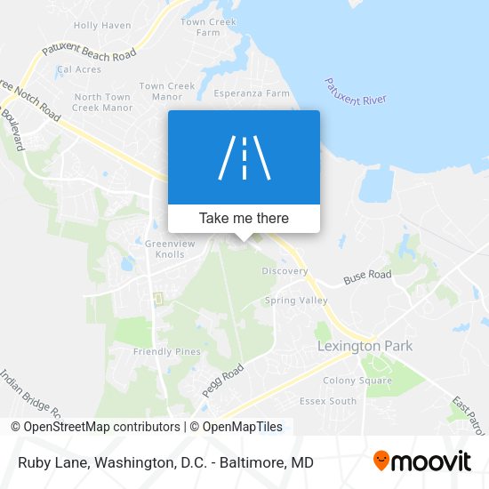 Ruby Lane map