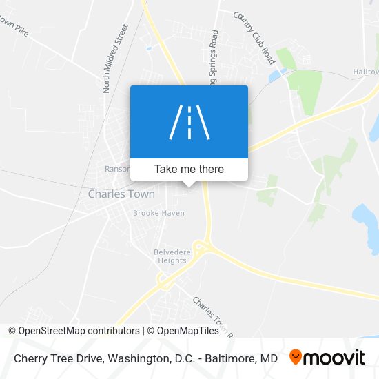 Mapa de Cherry Tree Drive