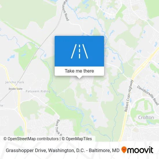 Grasshopper Drive map