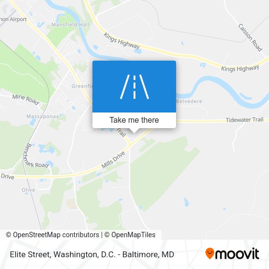 Elite Street map