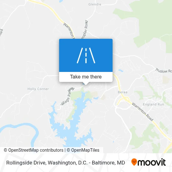 Rollingside Drive map