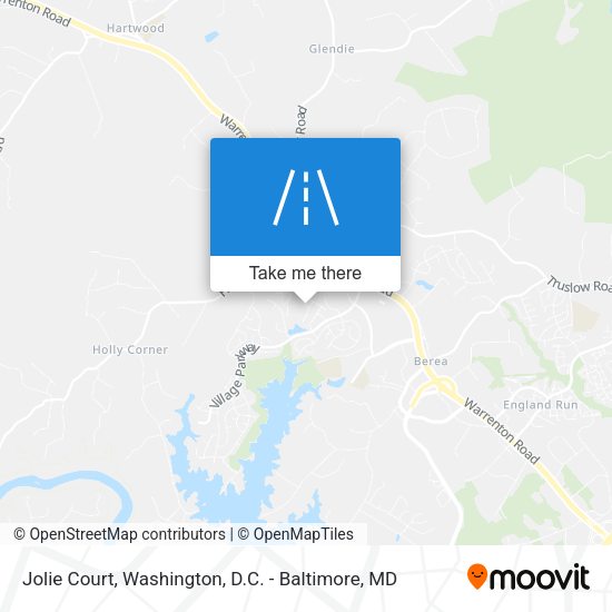 Jolie Court map