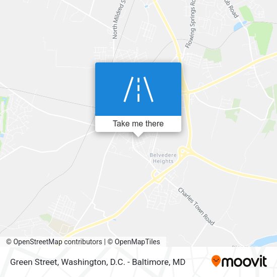 Green Street map