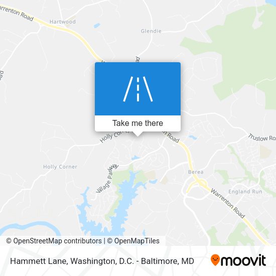 Mapa de Hammett Lane