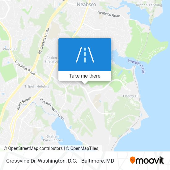 Mapa de Crossvine Dr